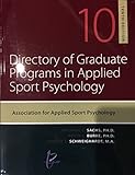 Directory Of Graduate Programs In Applied Sport Psychology